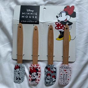 Minnie Mouse 4 pack spatula set